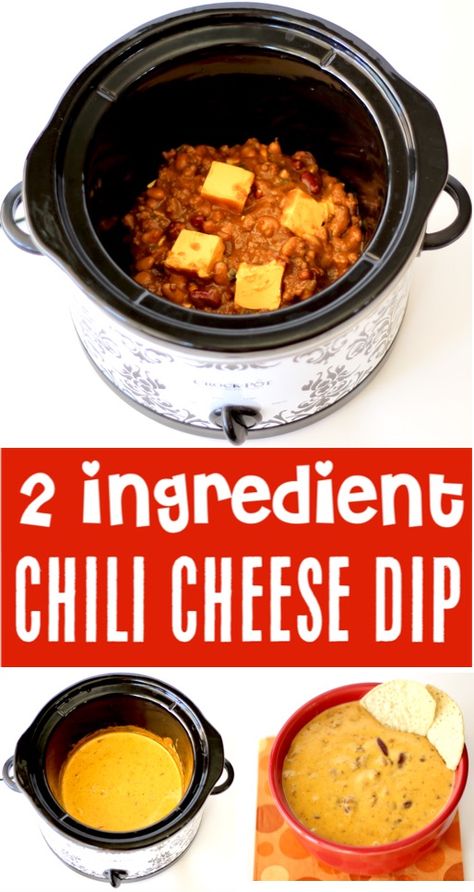 Mini Dipper Crockpot Recipes, Little Dipper Crockpot Recipes, Mini Crockpot Dip Recipes, Hot Chip Dip, Crockpot Chili Cheese Dip, Chili Cheese Dip Crockpot, Crockpot Dips, Chili Cheese Dip Recipes, Mini Crockpot