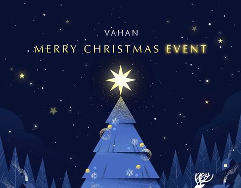 캄영 kalmyoung on Behance Christmas Poster Design, Hope Christmas, Christmas Graphic Design, Art Deco Artwork, Christmas Promotion, Christmas Artwork, Bible Illustrations, Christmas Event, Graphic Arts Illustration