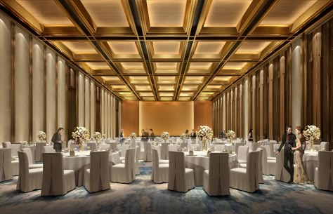 Ballroom Wall Design, Banquet Wall Designs, Ballroom Interior Design Modern, Modern Banquet Hall Design Interiors, Banquet Hall Seating, Banquet Hall Wall Design, Banquet Hall Design Interiors Luxury, Hotel Ballroom Design, Banquet Hall Ceiling Design