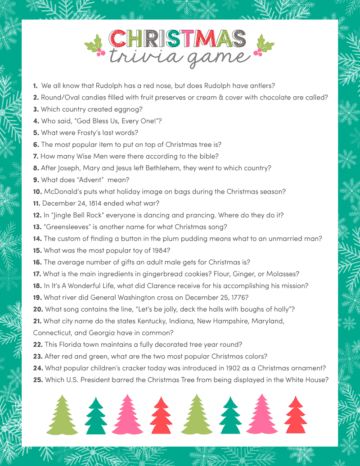 Christmas Trivia Game, Christmas Trivia Questions, Christmas Carol Game, Christmas Trivia Games, Christmas Games For Adults, Christmas Quiz, Xmas Games, Fun Christmas Party Games, Printable Christmas Games