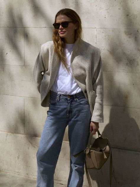 Lu Hough, Oversized Tailoring, Outerwear Trends, Dress Up Jeans, Favourite Season, Capsule Wardrobe Essentials, Fresh Fashion, Longline Coat, 2024 Style