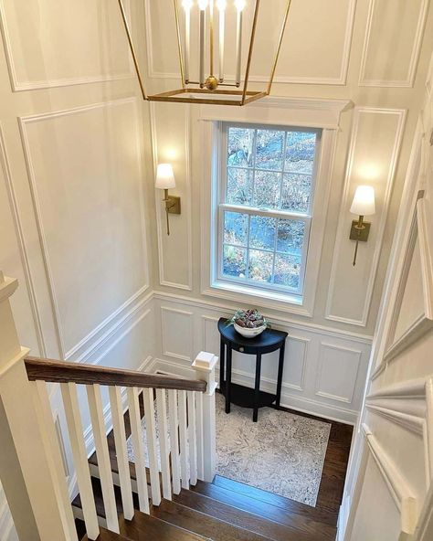 Staircase Molding, Staircase Window, Staircase Wall Lighting, Stairway Wall, درج السلم, Stair Wall, Staircase Wall, Classic Interiors, Home Stairs Design