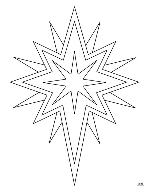 Help your kids enjoy the true spirit of the season with these Christmas Star coloring pages and templates. Print from home. 100% FREE. Christmas Star Coloring Pages, Mandala Simple, Advent Calendar Activities, Printable Christmas Coloring Pages, Star Coloring Pages, Moon Baby Shower, Star Template, Moon Baby, Coloring Page Ideas