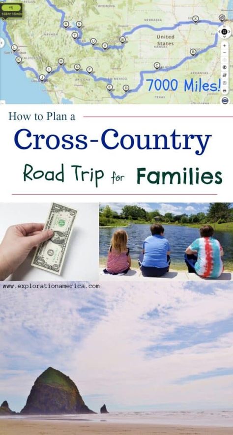 Great American Road Trip, Rv Road Trip, Cross Country Trip, Cross Country Road Trip, Budgeting Planner, Road Trip Routes, Vacation Goals, Airplane Essentials, Road Trip Destinations