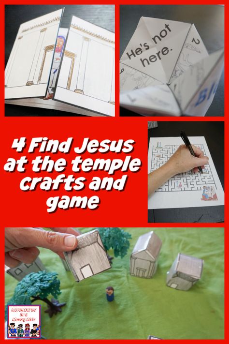 4 Find Jesus at the temple crafts Jesus In The Temple Activity, Jesus In Temple Craft, Jesus As A Boy In The Temple Craft, Young Jesus In The Temple Craft, Jesus In The Temple As A Boy, Jesus At The Temple Craft For Kids, Jesus Lost In The Temple Craft, Boy Jesus In The Temple Craft, Jesus Clears The Temple Craft For Kids