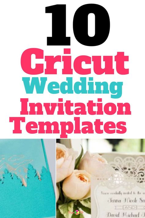 Cricut Wedding Invitations Templates, Stampin Up Wedding Invitations, Invitations Cricut, Cheap Wedding Invitations Diy, Templates For Cricut, Cricut Invitations, Cricut Foil, Cricut 3, Cricut Wedding Invitations