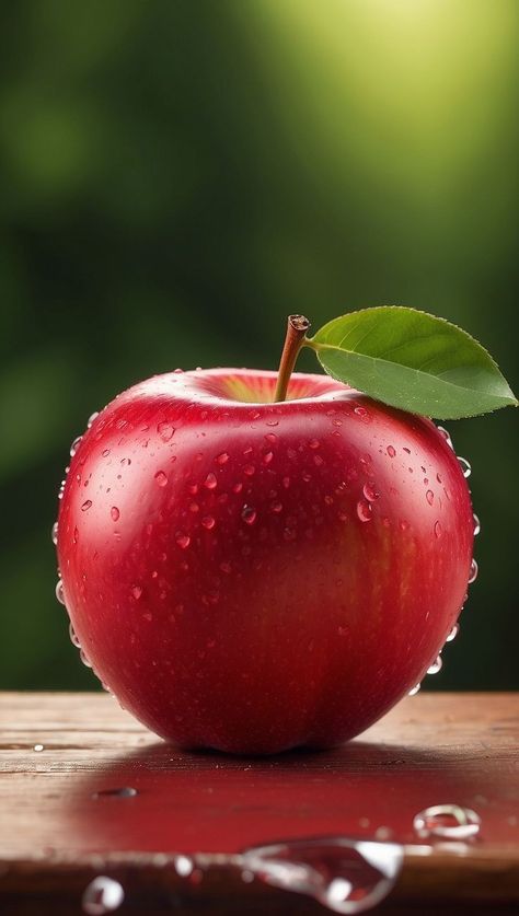 Apple Pictures Photography, Fruit Images Beautiful, Fruits Images Beautiful, Apple Fruit Wallpaper, Red Apple Wallpaper, Apple Fruit Images, Fruit Presentation, Apple Images, Apple Picture