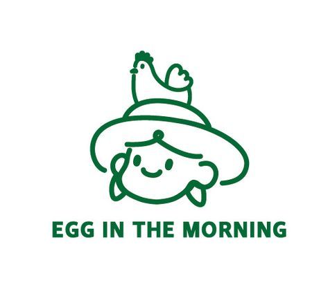 Cute Logo Design, Egg Illustration, Don Pedro, Logos Ideas, Logo Project, Unique Logo Design, Beautiful Logos, Logo Food, Logo Illustration