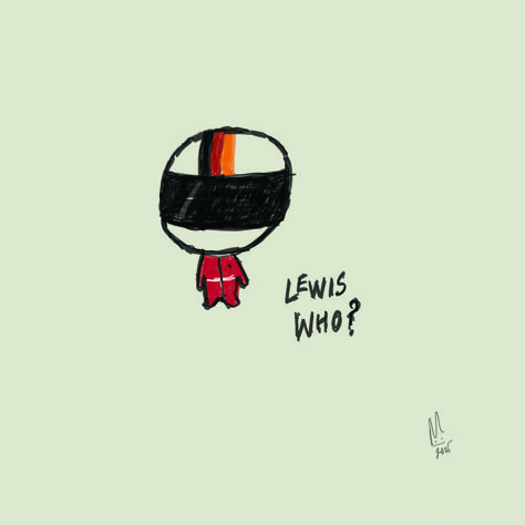 'Lewis who?' Doodle-a-day #40. #doodle #doodleaday #drawing #illustration #sketch #sketchbook #wacom #f1 #formulaone #vettel #ferrari #motorsport #win #malaysiagp #cintiq #cute #character #emenel #21lions F1 Car Drawing Easy Ferrari, F1 Drawings Ideas, Formula 1 Doodle, F1 Car Doodle, Formula 1 Drawing Easy, F1 Drawing Easy, Formula 1 Cartoon, F1 Car Drawing Easy, Formula One Tattoo