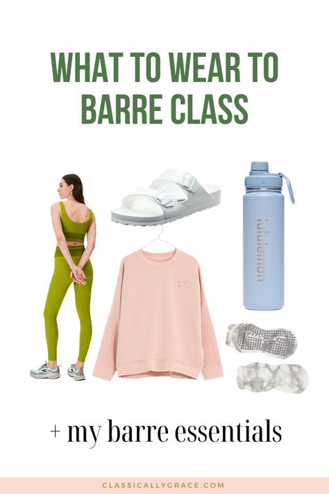 Looking to try a new workout class in the new year? If it's barre or barre3, I've got you covered! Walk into class feeling your most confident with this full rundown of what to wear to barre class. Barre Workout Outfit, Barre Class Outfit, Spring Gym Outfits, Barre Clothes, Class Outfits, Class Outfit, Barre Classes, Killer Workouts, Barre Workout