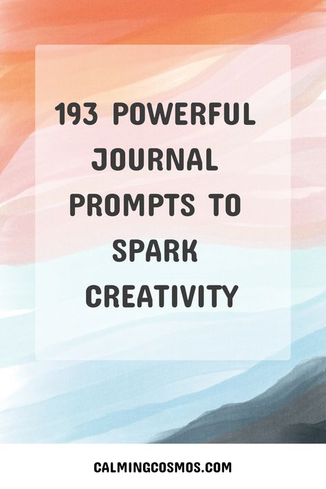 Unleash your creativity with these inspiring journal prompts for self-discovery. Dive deep into your thoughts and emotions as you explore new ideas through writing. Whether you're a writer, artist, designer, or simply looking to boost your creativity, these exercises are perfect for all adults seeking to unlock their imaginative potential. Engage in innovative creative journaling and watch your ideas come to life on the page. Spark new inspiration with these thought-provoking prompts designed to Writer Journal Ideas, Creative Writing Prompts For Adults, Journal Prompts For Writers, Journal Prompts For Creativity, Fun Journal Ideas Creative, Drawing Journal Ideas, Journal Prompts Aesthetic, Song Prompts, Writing Prompts For Adults