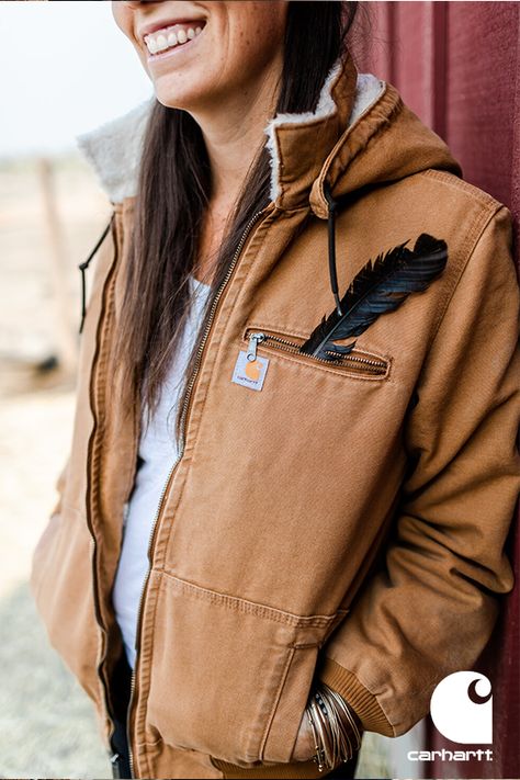 Women's, Cotton Duck, Sherpa Lined Outfit. Outfit ideas. Winter outfit. Street style. Carhartt Women's Jacket, Carhartt Womens Coat, Women’s Carhartt Jacket, Women’s Carhartt, Carhartt Jacket Women's Outfit, Cute Carhartt Outfits, Women Carhartt Outfits, Womens Carhartt Outfits, Carhartt Coat Women's