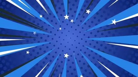 Blue Popart Cartoon Comic Background in 4K by Under21-studio | VideoHive Blue Comic Background, Popart Cartoon, Comic Background, Graphic Video, Meme Background, Motion Backgrounds, Background Ideas, Dark Wallpaper Iphone, Dark Blue Background