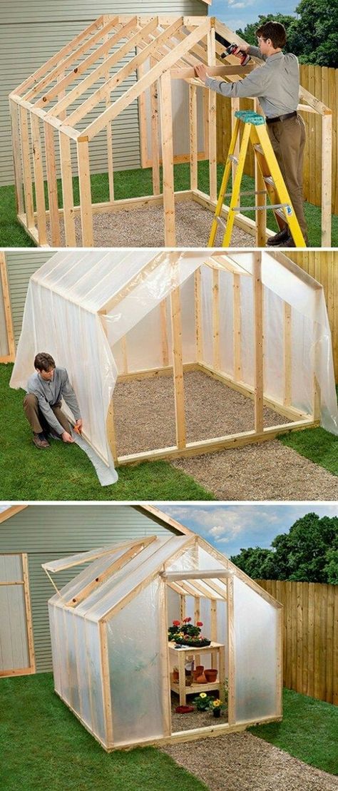 Cheap Greenhouse, Best Greenhouse, نباتات منزلية, Build A Greenhouse, Indoor Greenhouse, Greenhouse Interiors, Home Greenhouse, Wooden Greenhouses, Backyard Greenhouse