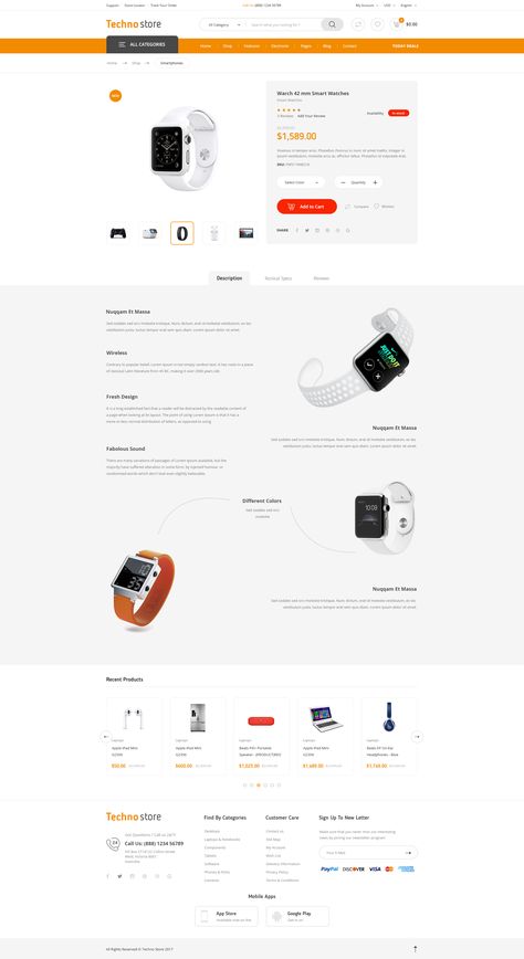 Product Page Layout Design, Electronic Website Design, Product Page Design Ecommerce, Product Details Page Ui, Ecommerce Web Design Product Page, Product Page Web Design, Product Detail Page Design, Website Product Page, Ecommerce Ui Design