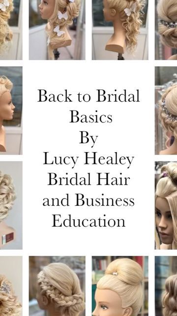 Bridal Stylist Tips, Hair Stylist Tips For Clients, Build Clientele Hair Stylists, Hairstylist Education, How To Become A Successful Hair Stylist, Bridal Hair Up, Bridal Business, Business On Instagram, Bridal Styling