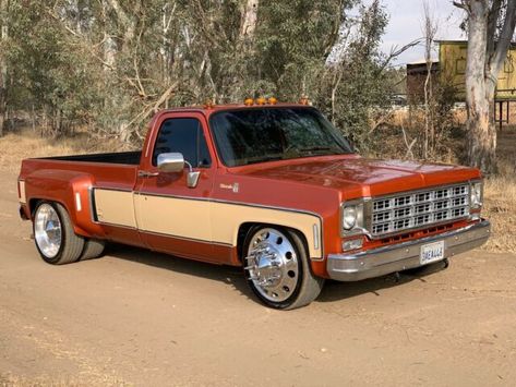 1977 Chevy C-10 C30 Camper Special Dually Single Cab Dually, Dually Trucks For Sale, Chevy Dually, Chevy Trucks For Sale, Classic Cars Trucks Chevy, Trucks Lifted Diesel, Muscle Truck, Dropped Trucks, Dually Trucks