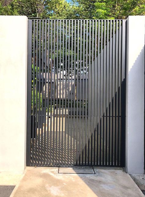 entrance gate design, front gate design, front gate designs for houses, gate design for home, home gate design, house gate design, iron gate design, iron main gate design, main gate design, modern main gate design Gate Door Design, Gate Design For Home, Gate Design Ideas, Modern Main Gate Designs, Grill Gate, Gate Designs Modern, Fence Gate Design, Grill Gate Design, Modern Gate