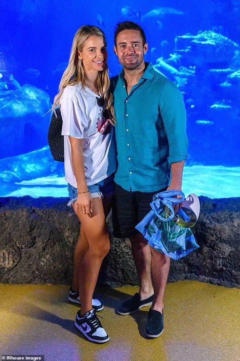 Spencer Matthews and Vogue Williams look loved-up SEA LIFE event Sea Life London, London Aquarium, Breakfast Event, Vogue Williams, Sea Life, Put On, Vogue, London