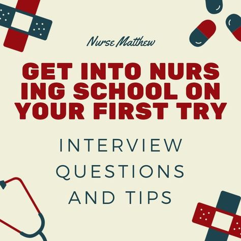 Nursing School Interview, College Interview Questions, Nursing Interview Questions, School Interview Questions, Nursing Interview, College Interview, Lpn Schools, Interview Guide, School Interview