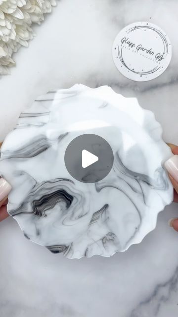 Craft Resin Epoxy - The Clear Choice for Artists & Crafters on Instagram: "Watch as our talented artisan @glassgarden_gb transforms Craft Resin into a stunning epoxy coaster! 🎨✨

In this video, witness the magic of black and white hues coming together to create a mesmerizing marble effect 🖤🤍 

Craft Resin not only makes the process enjoyable but also ensures a flawless finish that showcases the intricate design. Perfect for adding a touch of elegance to any space! 

Ready to elevate your home decor? Let’s dive into the world of resin art! 💫

Use code GLASS10 to get 10% off at craft-resin.com 🩷

#CraftResin #EpoxyArt #ResinCoaster #DIYDecor #ArtisanCrafts" Marble Resin Coasters, Marble Resin Art, Craft Resin, Diy Coasters, Marble Effect, Resin Diy, Diy Videos, Elevate Your Home, Intricate Design