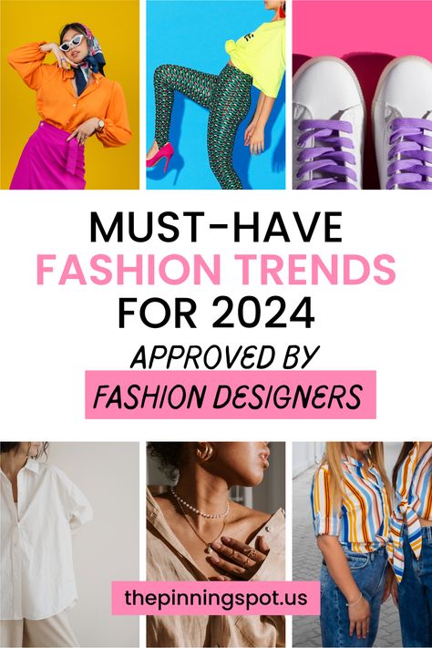 Here are top fashion trends for 2024 approved by experts. From vibrant color palettes to chic street styles, discover the key looks shaping the fashion landscape this season. Incover the latest summer fashion trends for 2024, curated by industry experts. From runway to streetwear, From playful color combinations, bold prints, laid-back summer vibes, classy outfits to statement accessories. Whether you're into casual outfits or night-outfits or looking to upgrade your wardrobe, this post got you. Chic Street Styles, Structure Clothing, 2024 Color Trends, Latest Summer Fashion, Trends For 2024, Fashion Landscape, 2024 Color, Statement Accessories, Spring Fashion Trends