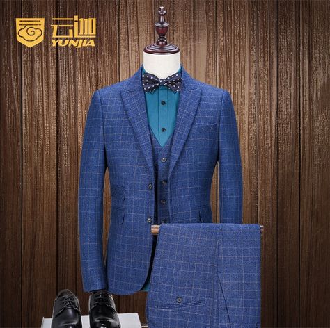 Gents Wear, Men Tuxedo, Formal Wedding Suit, Tweed Men, Style Bleu, Prom Tuxedo, Punjabi Bride, Tweed Pattern, Suits Men