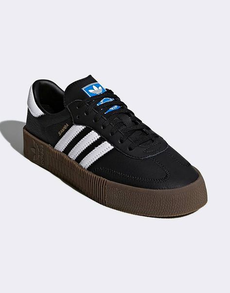 Samba Platform, Adidas Samba Rose, Adidas Platform Sneakers, Samba Rose, Adidas Samba Women, Adidas Samba Black, Samba Shoes, Fashion Outfits For Men, Dream Shoe