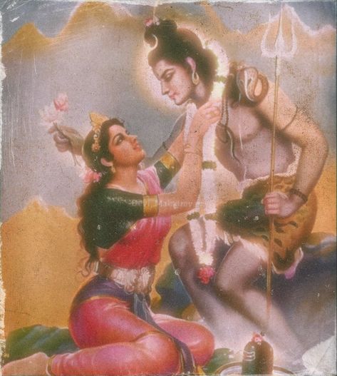 Indian Illustration, God Artwork, Shiva Parvati, South Asian Art, Shiva Parvati Images, Peace Illustration, Vedic Art, Hinduism Art, Spiritual Artwork