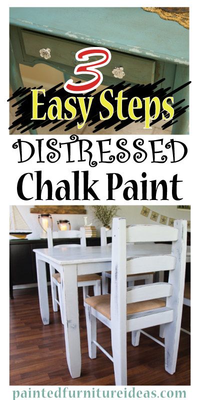 This is a must for DIYer's! Learn how to distress furniture with chalk paint.  Repin it and follow me. Click the pin and you won't believe how... Chalk Paint On Wood, Distressing Painted Wood, Distressing Chalk Paint, Painted Furniture Ideas, Distressed Furniture Painting, Furniture Painting Tips, Paint On Wood, Diy Chalk Paint, Distressed Furniture