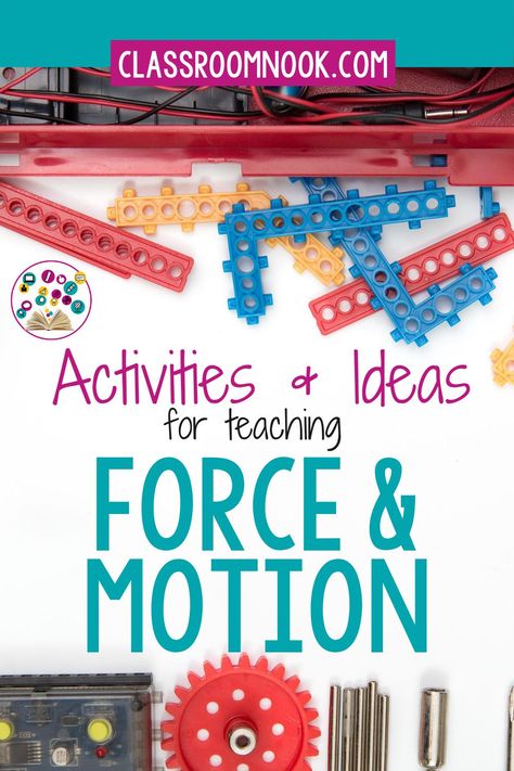 Stem Activities Elementary 5th Grade, Force And Motion Stem Activities, Force And Motion Anchor Chart, Force And Motion Activities 3rd, Forces And Motion 3rd Grade Activities, Force And Motion Experiments, Forces And Motion 3rd Grade, 3rd Grade Science Experiments, Third Grade Force And Motion Activities