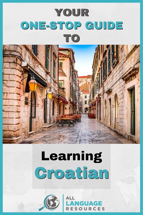 Learn Croatian Language, Learning Croatian, Croatian Tattoo, Best Language Learning Apps, Croatian Language, Language Development Activities, Language Journal, Study Routine, Language Learning Apps