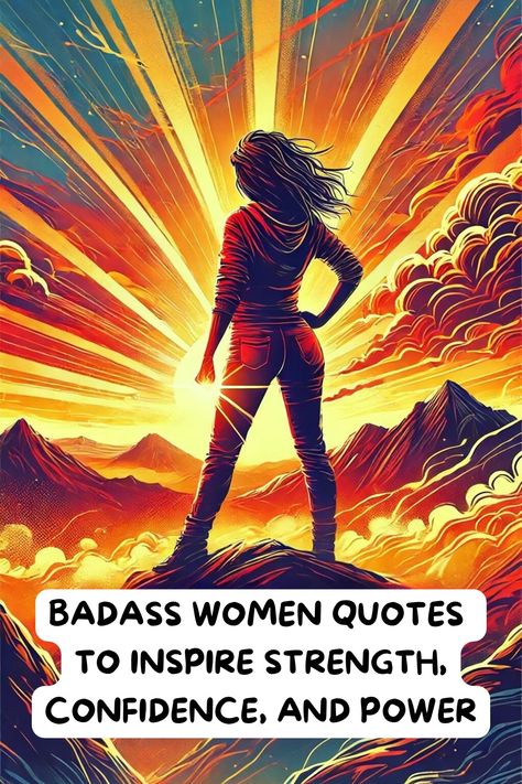 Unleash your inner strength with these badass women quotes! From modern influencers to iconic trailblazers, these empowering quotes celebrate the unstoppable spirit of women, inspiring confidence, power, and resilience. Perfect for daily motivation or sharing with strong women in your life. #BadassWomen #WomenEmpowerment #StrongWomen #Inspiration #Motivation #ConfidenceQuotes #FemalePower #EmpowerHer #GirlBoss #QuoteOfTheDay Inspirational Quotes Positive Women Empowerment, The Power Of Women Quotes, Strong Is Beautiful Quotes Fitness, Women’s Strength Quotes, Survivor Quotes Strength Inspiration, Be The Queen Quotes, Quotes By Women Empowering, Strong Woman Tattoo Quotes, Quotes For Woman Power