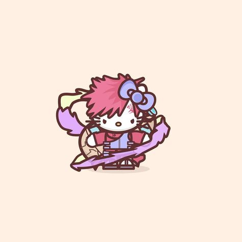 Tiny Illustrations, Nft Ideas, Naruto Icon, Kitty Pictures, Fanart Illustration, Hello Kitty My Melody, Hello Kitty Pictures, Naruto Anime, Sanrio Characters