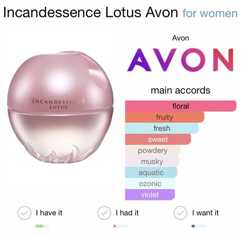 Lotus Perfume, Avon Beauty Boss, Avon Perfume, Beauty Boss, Avon Beauty, Perfume Collection Fragrance, Recipe Girl, Avon Makeup, Perfume Fragrance