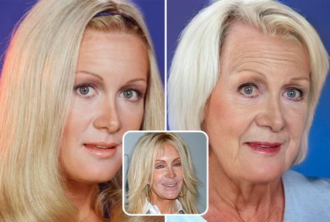 Joan Van Ark, 78 Years Old Joan Van Ark, Celebrity Quiz, Celebrity Quizzes, Celebrity Portraits Drawing, Age Photos, Celebrities Then And Now, Saggy Skin, Celebrity Drawings, Demi Moore