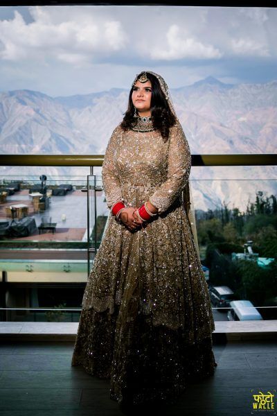 This Bride Entered Her Wedding On A Horse With A Proper Groom-Style Baraat! | WedMeGood Plus Size Fashion For Women Indian, Lehenga Styles, Plus Size Lehenga, Bhumika Sharma, Gharara Designs, Nikah Dress, Desi Dress, Plus Size Brides, Long Clothes