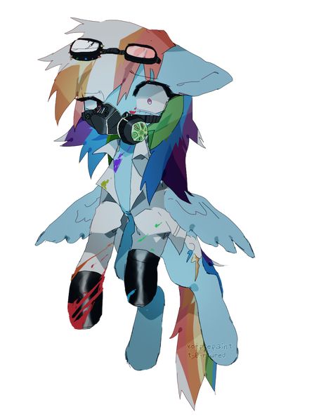 #2229866 - semi-grimdark, artist:t-0-rtured, fanfic:rainbow factory, rainbow blood, rainbow factory dash - Derpibooru Rainbow Factory Dash, Cute Art Cartoon, Rainbow Factory, Simple Background, Rainbow Dash, Cartoon Art Styles, Transparent Background, Rainbow