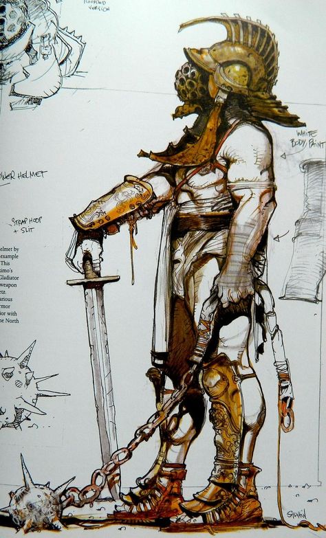 Gladiator Imperiul Roman, Create Character, Character Designing, 다크 판타지, 캐릭터 드로잉, Concept Art Character, Arte Sketchbook, Art Et Illustration, Arte Fantasy