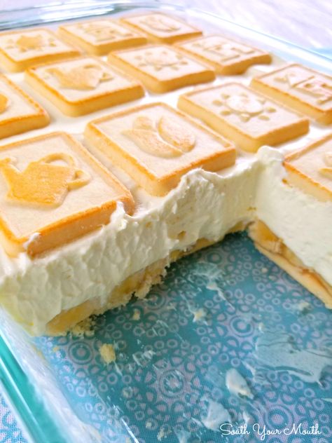 Recipe Using Cream Cheese, Paula Deen Banana Pudding, Paula Deen Banana Pudding Recipe, Using Cream Cheese, Recipes Using Cream Cheese, Ny Cheesecake, Keto Pudding, Jello Dessert, Malva Pudding