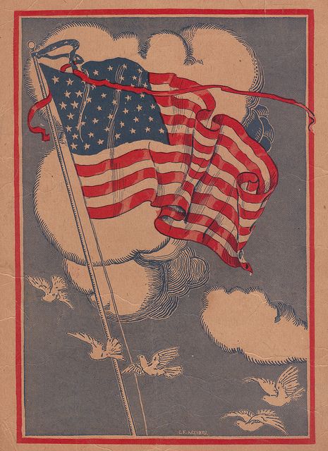 American flag   @TheDailyBasics ♥♥♥ Patriotic Images, I Love America, Happy July, Star Spangled Banner, Vintage American Flag, The American Flag, Flag Art, Patriotic Holidays, Vintage Americana