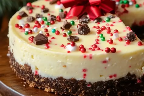 Introduction There’s something truly magical about the holiday season, and one of the best ways to celebrate is through delicious treats that bring everyone together. This Christmas Sugar Cookie Cheesecake ... Learn More Trifles Desserts, Sugar Cookie Cheesecake, Cheesecake With Whipped Cream, Cupcakes Cheesecake, Sour Cream Sugar Cookies, Buttery Sugar Cookies, Cookie Cheesecake, Christmas Sugar Cookie, Sugar Cookie Crust