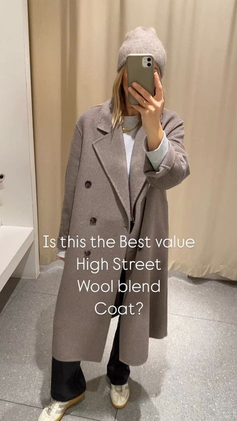 Shop Handmade oversized wool coat and other curated products on LTK, the easiest way to shop everything from your favorite creators. Oversize Wool Coat Women, Beige Coat Outfit Classy, Long Wool Coat Outfit, Wool Coat Outfits, Beige Coat Outfit, Coat Outfits For Women, Wool Coat Outfit, Wool Shacket, Oversized Wool Coat