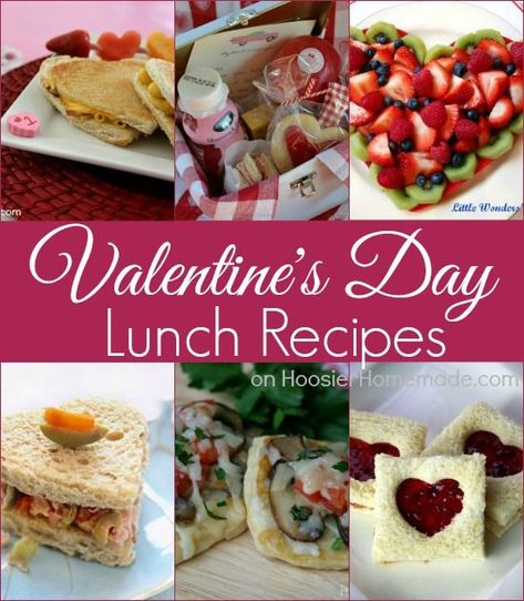 Valentine's Day Lunch Recipes Luncheon Menu, Luncheon Ideas, Ladies Lunch, Ladies Luncheon, Valentine Party, Lunch Recipe, Valentine Dinner, Fun Lunch, Valentines Day Food