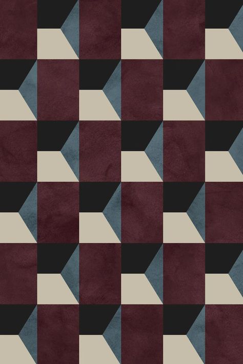 Burgundy An elegant graphic pattern inspired by the vintage geometrical patterns from the 60´s and 70´s. An elegant eclectic wall mural for the bold modern home Modern Wallpaper Designs, Inspired Wallpaper, Geometry Pattern, Wallpaper Trends, Contemporary Wallpaper, Motif Vintage, Mural Design, Unique Wallpaper, Modern Wallpaper