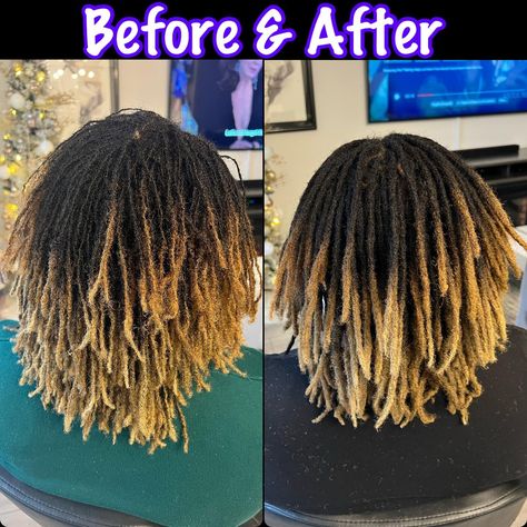 Combined Locs Before And After, Combined Locs, Micro Braids Styles, Traditional Locs, Locs Journey, Micro Braids Hairstyles, Black Hair Inspiration, Blonde Dreadlocks, Hair Goal