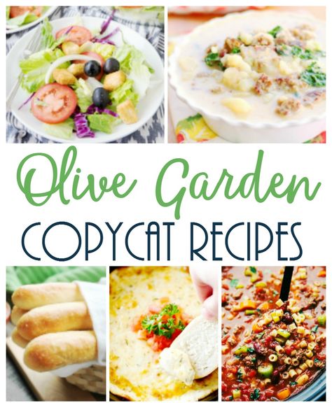 Copycat Olive Garden Recipes Olive Garden Restaurant, Olive Garden Copycat Recipes, Copycat Food, Copycat Recipes Olive Garden, Copycat Olive Garden, Olive Garden Copycat, Olive Garden Recipes, Recipes Copycat, Restaurant Copycat Recipes