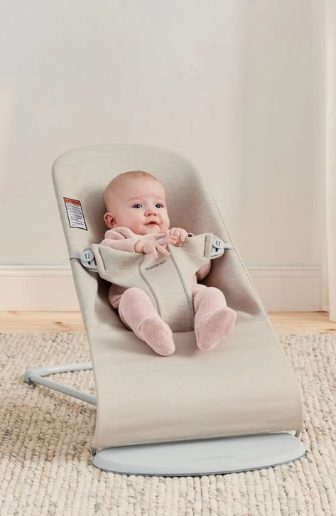 BabyBjörn Bouncer Bliss Convertible Jersey Baby Bouncer | Nordstrom Baby Bjorn Bouncer, Baby Kicking, Travel Crib, Baby Bjorn, Do Baby, Baby Bouncer, Rock Baby, Baby Swings, Leh