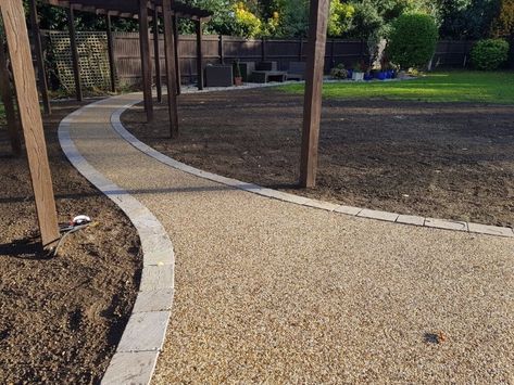 7 Types of Pathway Surfacing to Transform Your Garden Grass Paving, Gravel Walkway, Brick Driveway, Driveway Installation, Resin Patio, Permeable Paving, Manor Garden, Paving Design, Driveway Design