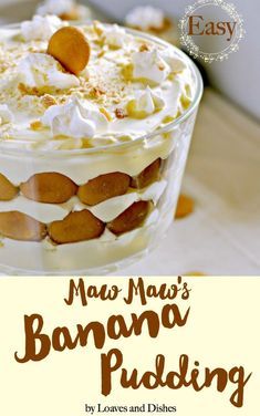 Southern Banana Pudding Recipe, Vanilla Wafer Banana Pudding, Nilla Wafer Banana Pudding, Puding Pisang, Easy Banana Pudding Recipe, Old Fashioned Banana Pudding, Homemade Banana Pudding Recipe, Keto Pudding, Easy Pudding Recipes